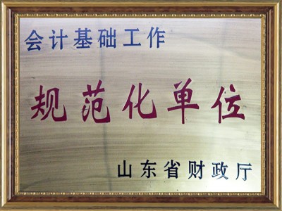會計基礎工作規(guī)范化單位