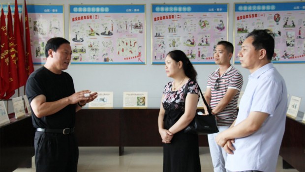 湘潭市地震局領(lǐng)導(dǎo)來(lái)集團(tuán)考察學(xué)習(xí)地震安全示范企業(yè)創(chuàng)建工作